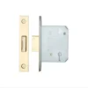 76mm PVD Brass British Standard 5 Lever Deadlock | ZBSD76PVD