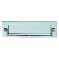 256x80mm Polished Chrome Postal Knocker