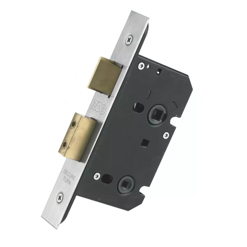 64mm PVD Brass UK Mortice Bathroom Lock | ZUKB64PVD 3 64mm PVD Brass UK Mortice Bathroom Lock | ZUKB64PVD