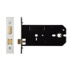 152mm Satin Stainless Steel Horizontal Bathroom Lock | ZUKHB152SS -Ironmongery Experts Shop zukhb152ss.jpg.mst
