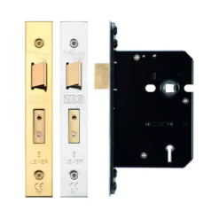 76mm Satin Stainless Steel UK 5 Lever Mortice Sashlock | ZUKS576SS -Ironmongery Experts Shop zuks576 1.jpg.mst